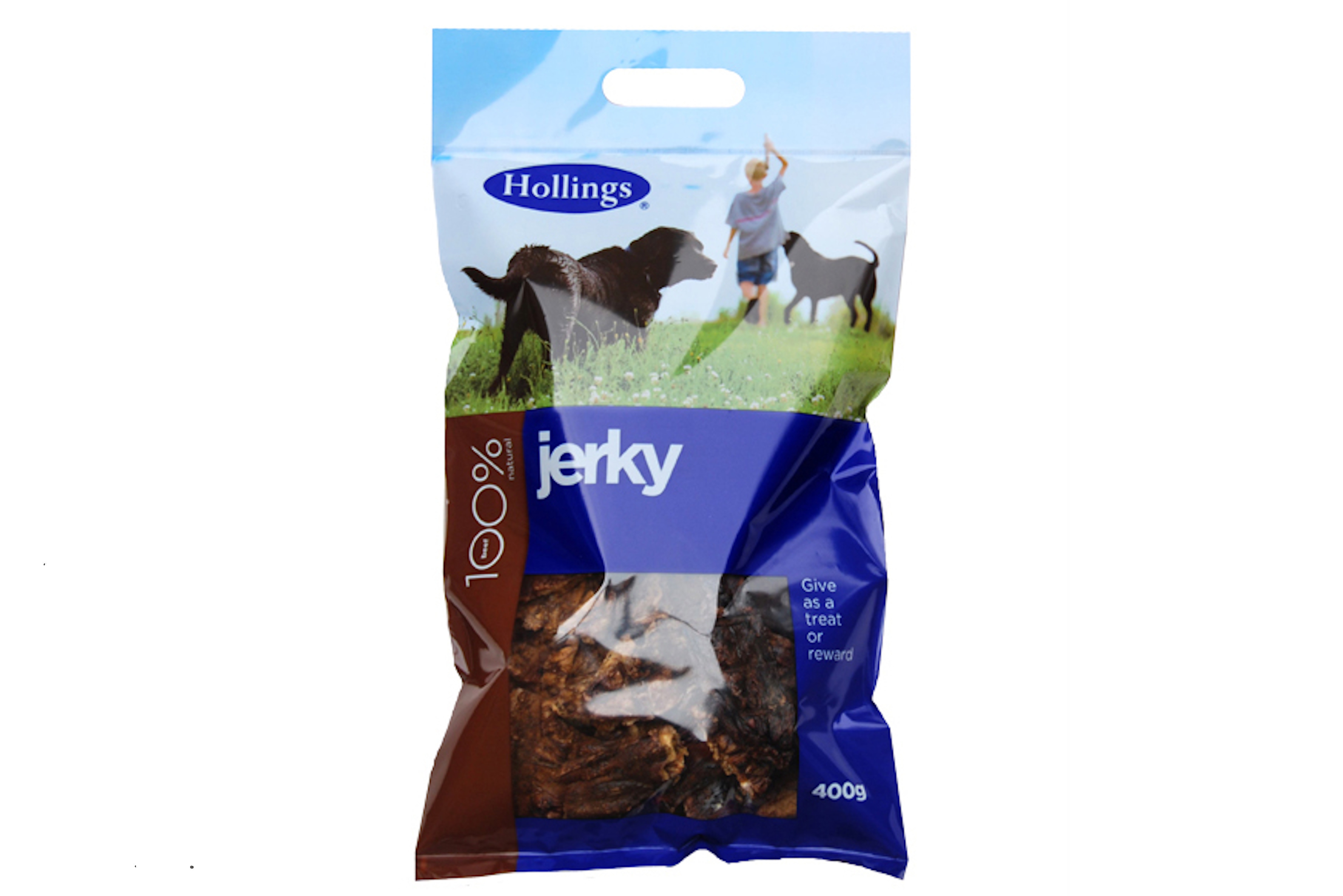Hollings Beef Jerky 5 x 400g Durham Animal Feeds